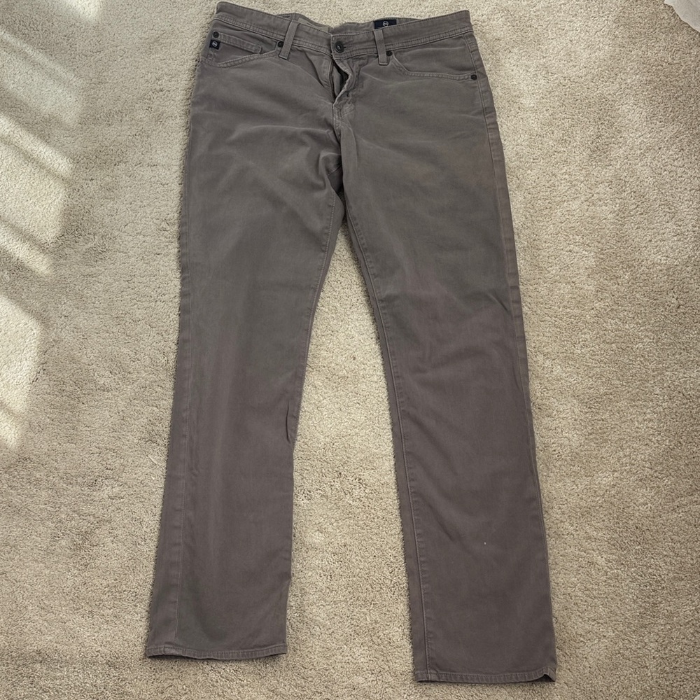 AG Adriano Goldschmied The Graduate Tailored Leg Khaki Pants